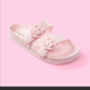 Stoney Clover Lane x Target Pastel Pink Heart Sandals